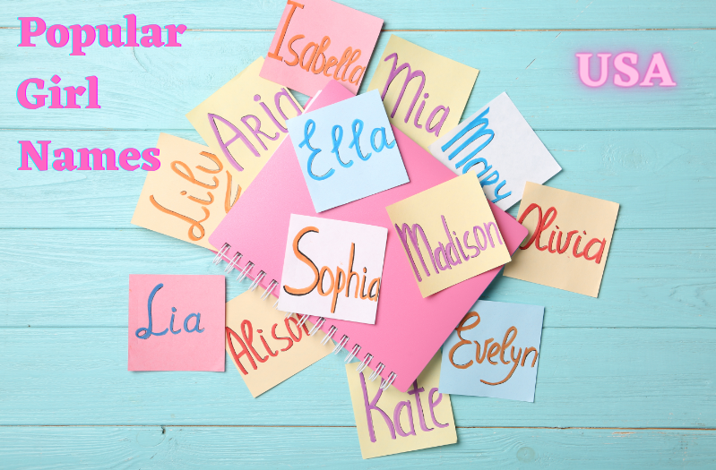 Popular Girl Names in the US MyNabes